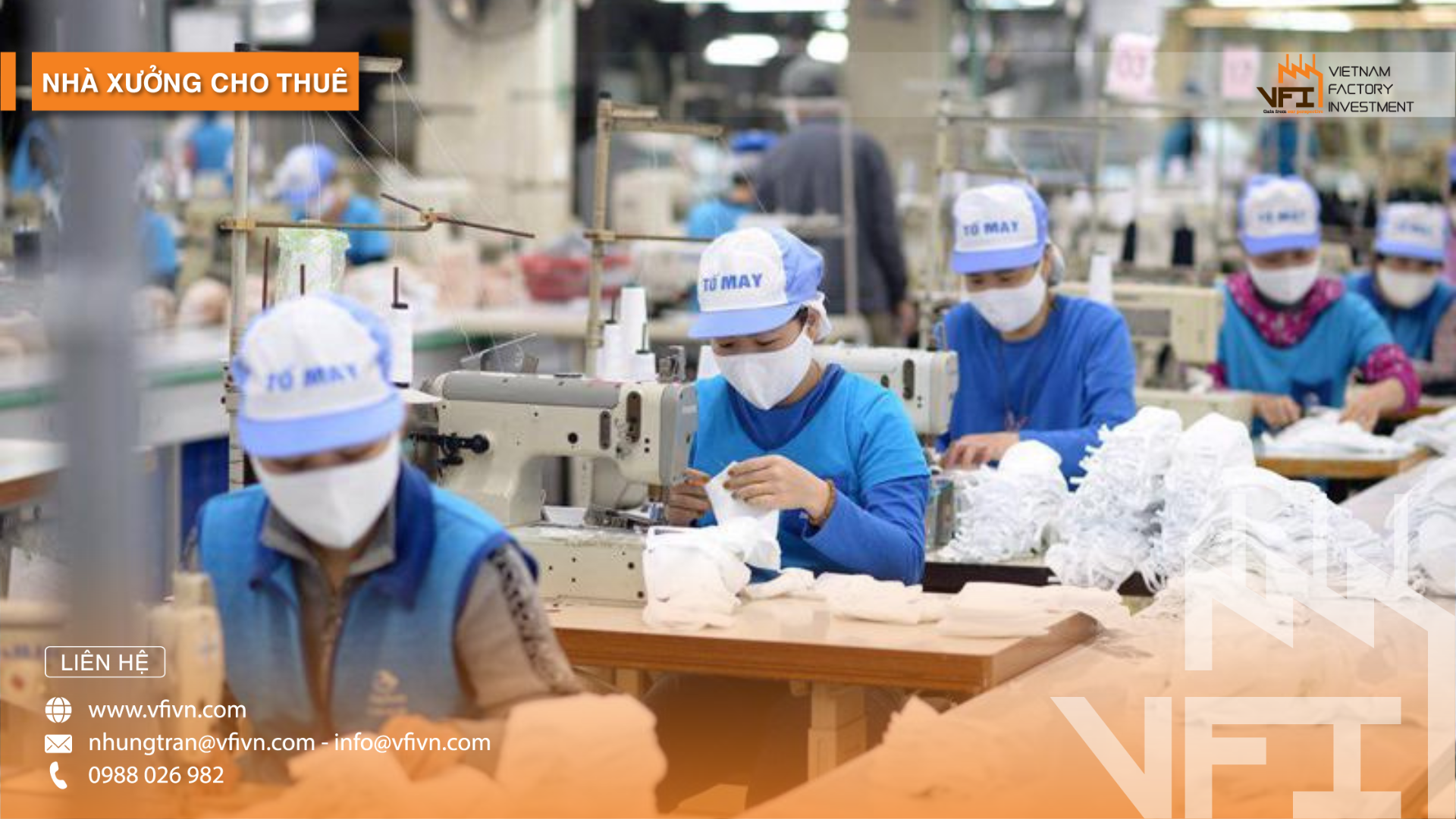 Các ngành hiện thuê tại nhà xưởng VFI VN Các ngành hiện thuê tại nhà xưởng VFI VN