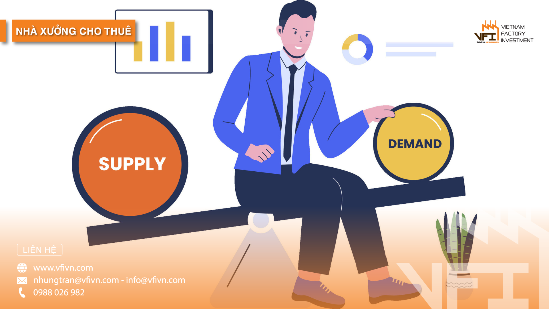 Các Yếu Tố Quyết Định Giá Thuê Xưởng Khu Công Nghiệp Yếu tố cạnh tranh và cung cầu cũng ảnh hưởng đến giá thuê nhà xưởng | Nguồn: vecteezy